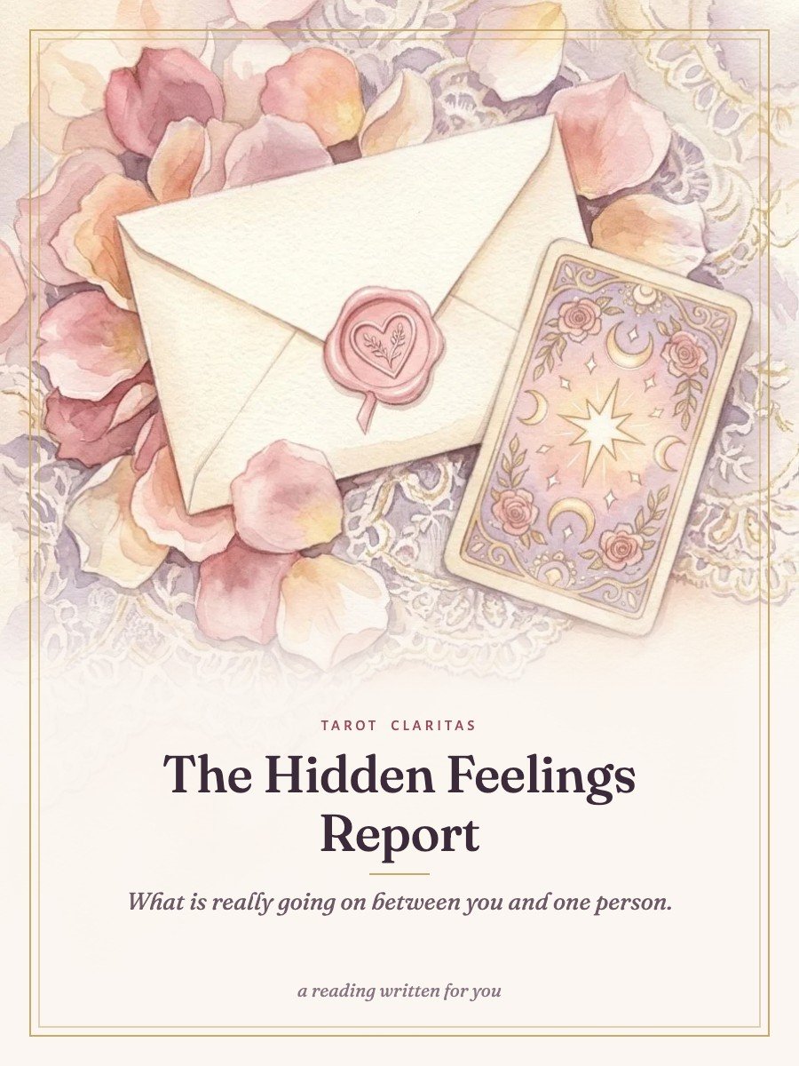 The Hidden Feelings Report — Tarot Claritas report cover