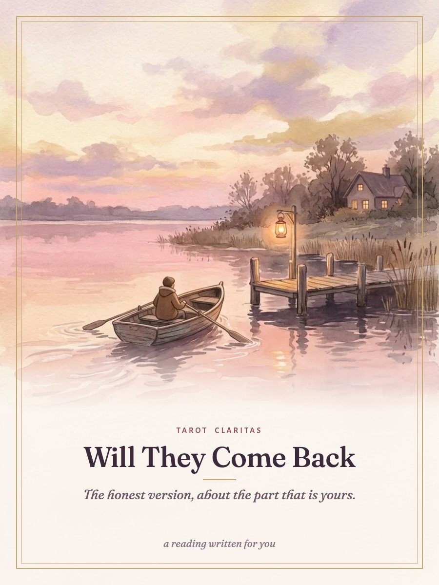 Will They Come Back — Tarot Claritas report cover